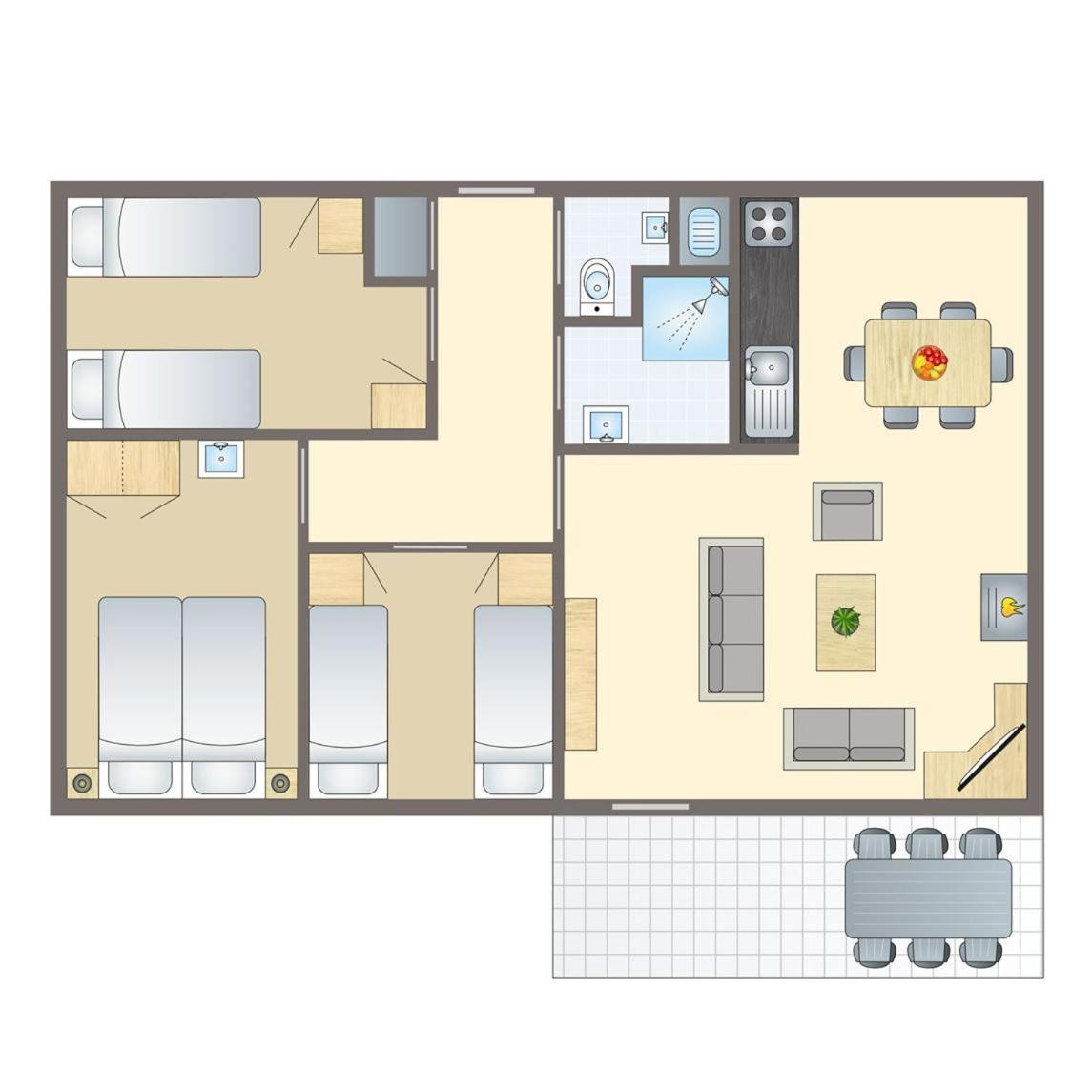 Comfort 6-Person Dog Bungalow In The Holiday Park Landal Heideheuvel Beekbergen Exterior photo